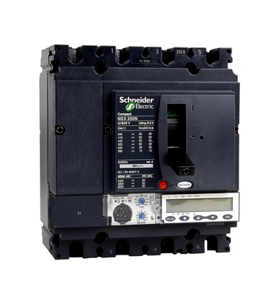 LV431155 4P4D MICROLOGIC 5.2 A 250A NSX250B, Schneider electric