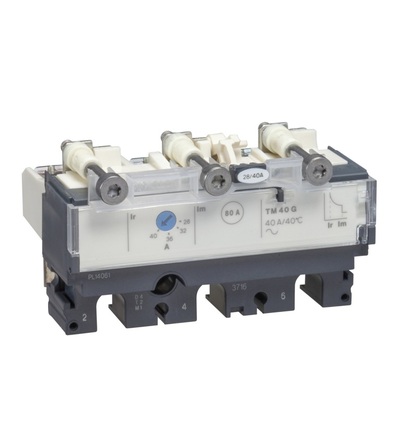 LV430081 3P3D TM100G jed. spouští pro NSX100/250, Schneider electric