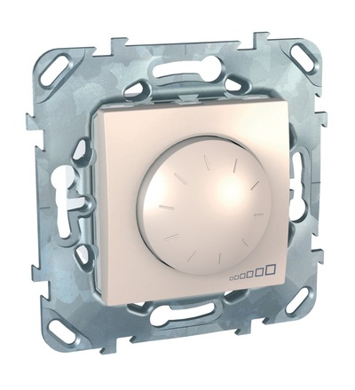 MGU5.513.25 Stmívač otočný univerzální pro LED 230 V zdroje, marfil, Schneider Electric