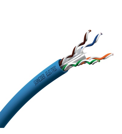 VDICD616218 Cab UUTP 4P 100 Ohm Cat6 300Mhz LSZH 500m, Schneider Electric