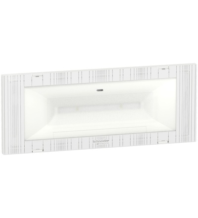 OVA38369 Exiway Easyled Activa 3,6/4,8VA 0,9/2,1W 105/55lm 3h IP42 IK07, trvalý režim, Schneider Electric