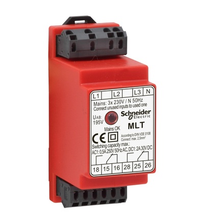 OVA18508 Trojfázový monitor výpadku napájení MLT-MC, Schneider Electric