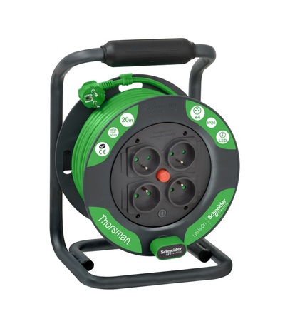 IMT33142 Prodlužovací kabel na bubnu 20m PVC 3G1.5 IP20, klasik, Schneider Electric