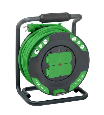 IMT33150 Prodlužovací gumový kabel na bubnu 25m 3G2.5 IP44, advanced, Schneider Electric