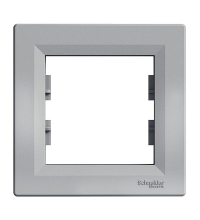 EPH5800161 Rámeček jednonásobný, alu, Schneider electric