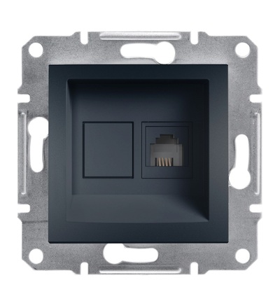 EPH4100171 Zásuvka telefonní, antracit, Schneider electric