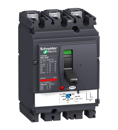 LV431749 3P3D MA150 NSX250F, Schneider electric