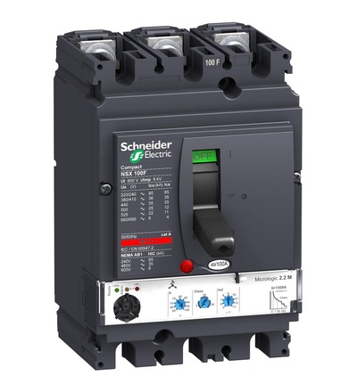 LV429828 3P3D MICROLOGIC 2.2 M 25A NSX100F, Schneider Electric