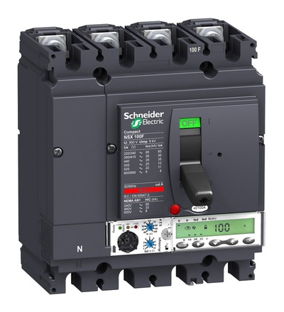 LV429875 4P4D MICROLOGIC 5.2 A 100A NSX100B, Schneider electric