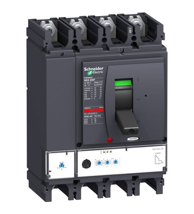 LV432677 4P4D Micrologic 2.3 400A NSX400F, Schneider Electric