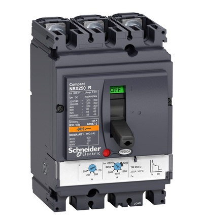 LV433472 3P3D TM160D NSX250R, Schneider electric