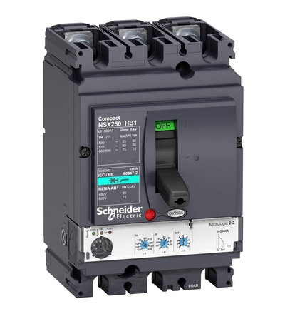 LV433544 3P3D NSX250HB1 M2.2 250A, Schneider Electric