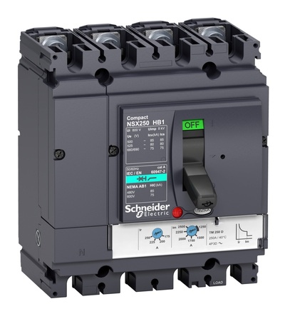 LV433217 4P4D NSX100HB1 TMD 80A, Schneider Electric