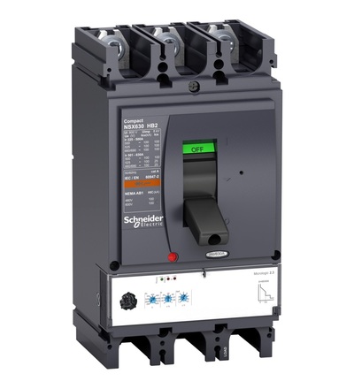 LV433642 3P3D MICROLOGIC 2.3 400A NSX400HB2, Schneider Electric