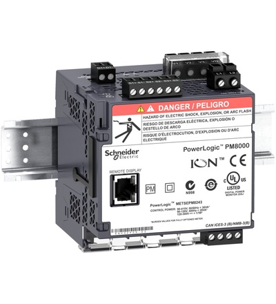 METSEPM8213 Analyzátor PM8213 bez displeje pro montáž na DIN lištu, Schneider Electric