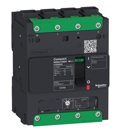 LV426517 jistič NSXm 70kA TM100D 4P3D Elink, Schneider electric