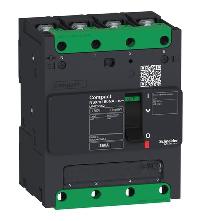 LV426662 odpínač NSXm 160NA 4P, Schneider electric