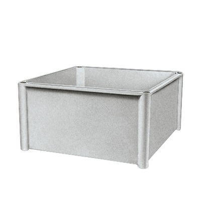 NSYFPLS1827G 7035 Průmysl. skříňka PLS 180x270x180 IP65, bez víka, Schneider Electric