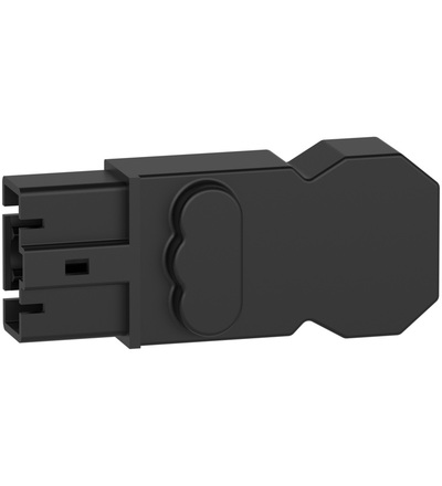 NSYLAMACM AC konektor samec pro napájení LED světel, 3P, šroubové připojení, 250V / 16A, Schneider electric