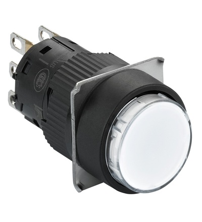 XB6EAA11P Ovládač stiskací,BI, 1ZV, Schneider electric