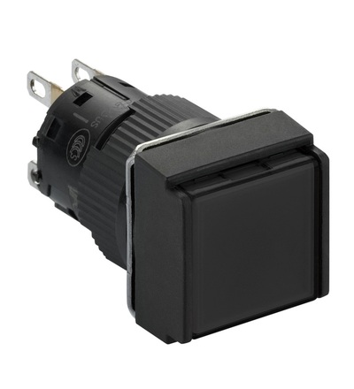 XB6ECA21P Ovládač stiskací XB6, 1 ZV, černý, Schneider Electric