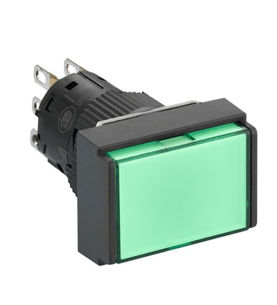 XB6EDW3B1P Ovládač stiskací prosvětlený, Schneider Electric