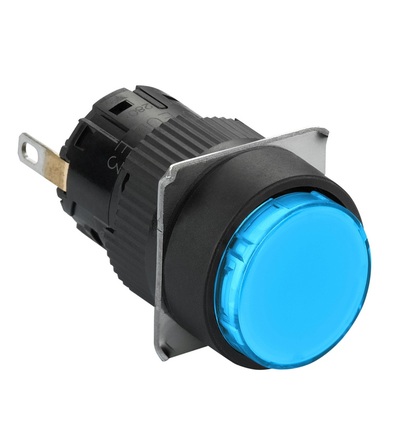 XB6EAV6JP Signálka 16 mm, Modrá, 12V, Schneider Electric