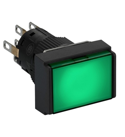 XB6EDW3B2P Ovládač prosvětlený, ? 16, 2 CO 24 V, Schneider Electric