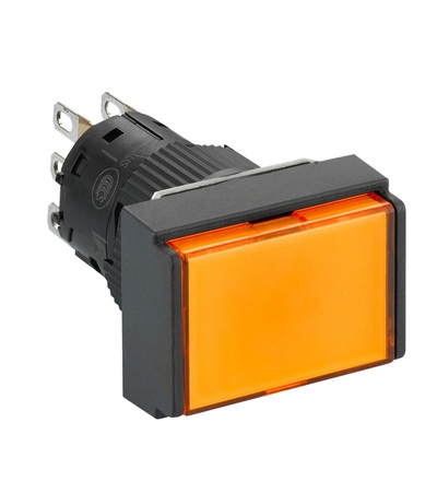 XB6EDW8B1P Ovládač stiskací prosvětlený, Schneider Electric