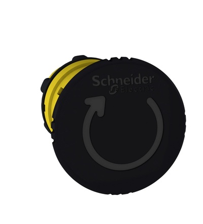 ZB5AS842Y Ovládací hlavice s hřibovým knoflíkem, Schneider Electric