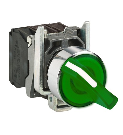 XB4BK133G5 Ovládač otočný prosvětlený, Schneider Electric