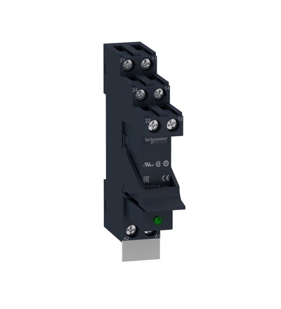 RSB2A080BDPV Relé Zelio + patice, 2V /Z, 8A, 24 VDC, Schneider electric