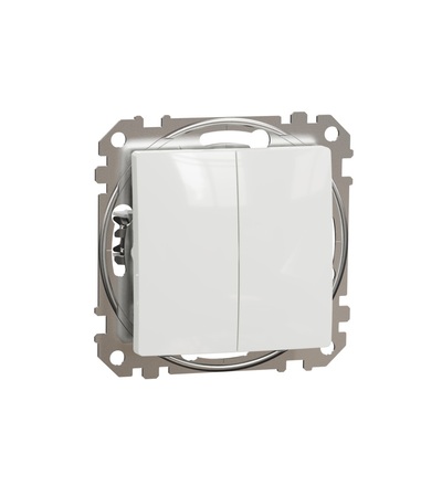 SDD111105 Přepínač sériový ř.5, Bílá, Schneider electric