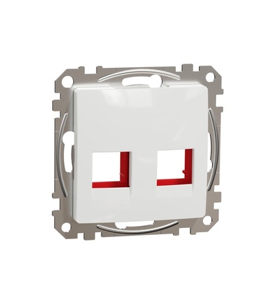 SDD111441C Kryt pro RJ45 KRONE UTP konektor, Bílá, Schneider electric