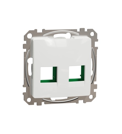 SDD111443C Kryt pro RJ45 SYSTIMAX UTP, Bílá, Schneider electric