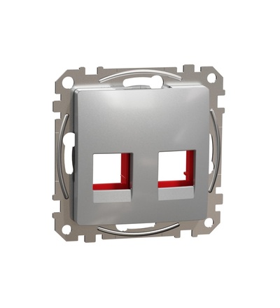 SDD113441C Kryt pro RJ45 KRONE UTP konektor, Aluminium, Schneider electric