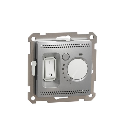 SDD113506 Prostorový termostat 16A, Aluminium, Schneider electric