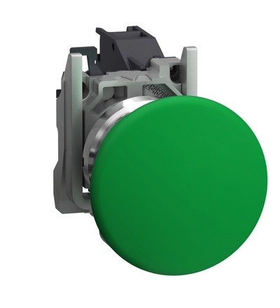 XB4BC31GEX Ovládač s hřibovým knoflíkem do prostředí s nebezpečím výbuchu, Zelená, Schneider Electric