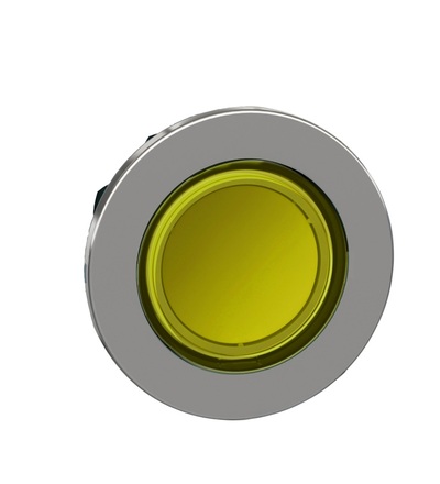 ZB4FV083 Signální hlavice, zapuštěné provedení, Žlutá, Schneider Electric