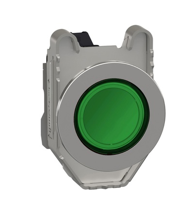 XB4FVB3 Signálka, zapuštěná montáž, Zelená, 24 VACDC, Schneider Electric