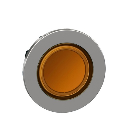 ZB4FV053 Signální hlavice, zapuštěné provedení, Oranžová, pro integrovanou LED, Schneider Electric