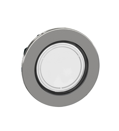 ZB4FV013 Signální hlavice, zapuštěné provedení, Bílá, pro integrovanou LED, Schneider Electric