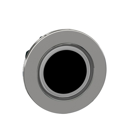 ZB4FW913 Ovládací hlavice stiskací prosvětlená, zapuštěné provedení, Bílá, pro integrovanou LED, Schneider Electric