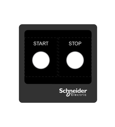 ZBYLECUST01 Samolepicí folie bez symbolů, Schneider Electric