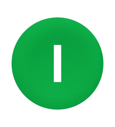 ZBAF331 Hmatník se symbolem, Schneider Electric
