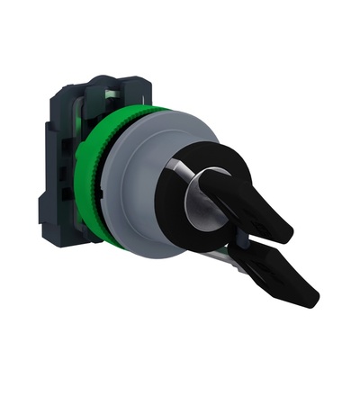 XB5FG61C0 Ovládač stiskací, zapuštěné provedení, Klíč č. 455 2 Pozice 1Z speciální popis ŠE, Schneider Electric