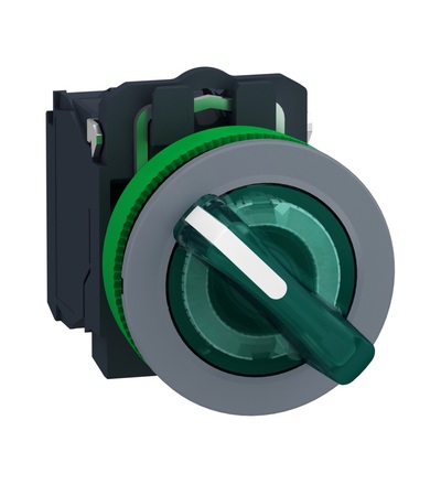 XB5FK123B5C0 Ovládač otočný prosvětlený, zapuštěné provedení, 2 pozice pevné 24vAC DC 1Z 1V speciální popis ŠE, Schneider Electric