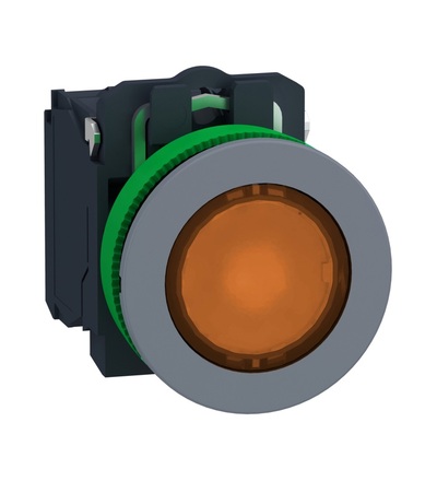 XB5FW35M5C0 Ovládač stiskací prosvětlený,zapuštěné provedení, LED 230vAC 1Z 1V speciální popis ŠE, Schneider Electric