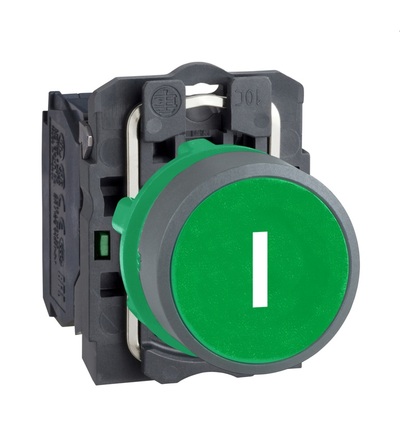 XB5AA3311C0 ZE Ovládač stiskací BI symbolI 1Z speciální popis ŠE, Schneider Electric