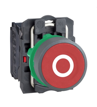 XB5AA4322C0 RU Ovládač stiskací BI symbolO 1V speciální popis ŠE, Schneider Electric
